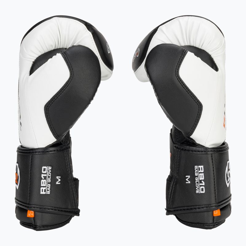 Рукавиці боксерські Rival RB10 Intelli-Shock Bag black/white 4
