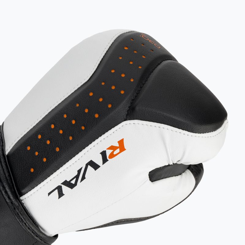 Рукавиці боксерські Rival RB10 Intelli-Shock Bag black/white 5