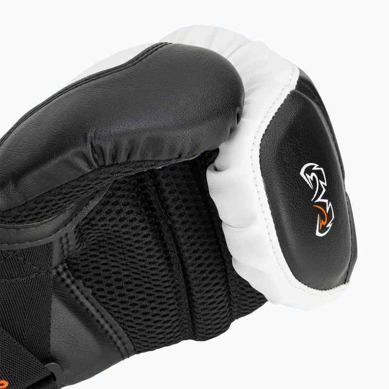 Рукавиці боксерські Rival RB10 Intelli-Shock Bag black/white 7