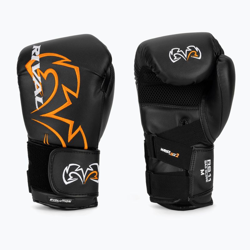 Рукавиці боксерські Rival RB11 black 2