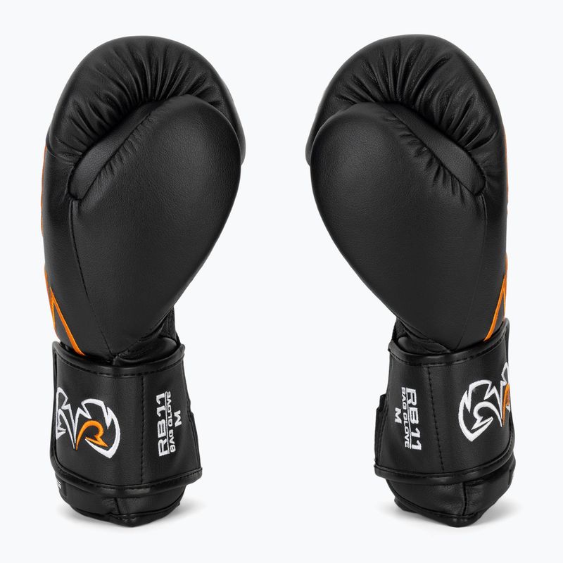 Рукавиці боксерські Rival RB11 black 4