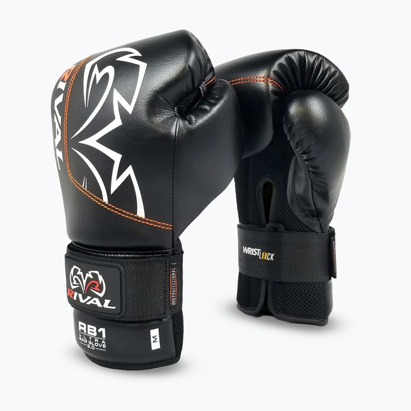 Рукавиці боксерські Rival RB1 Ultra Bag 2.0 black 2