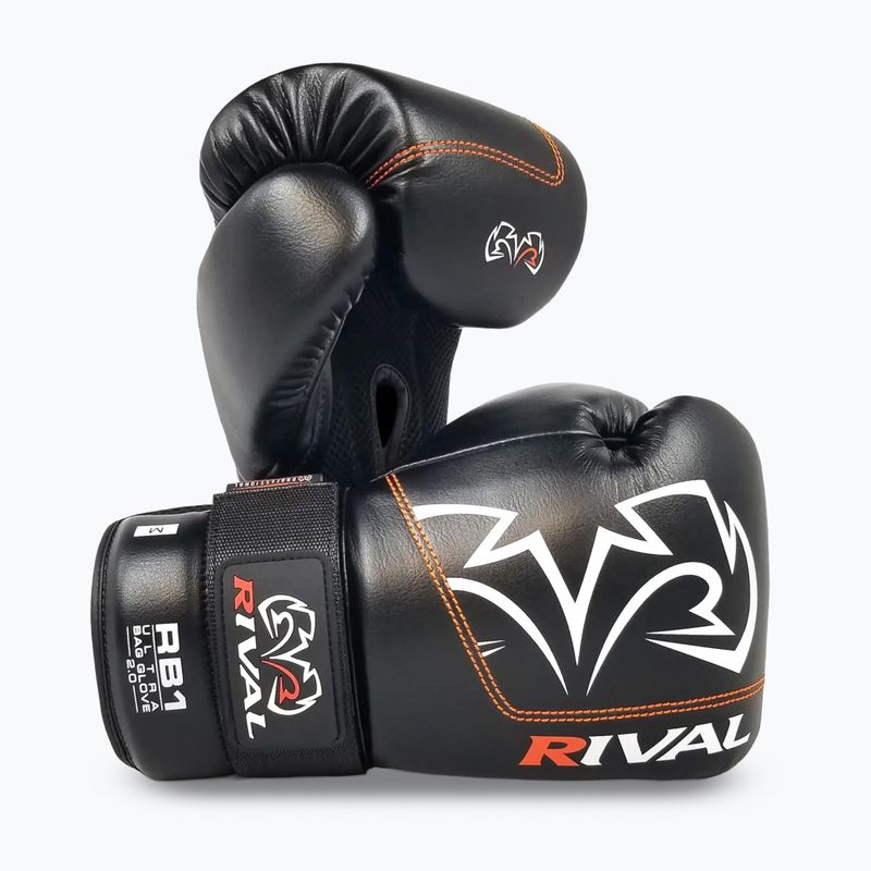 Рукавиці боксерські Rival RB1 Ultra Bag 2.0 black 3