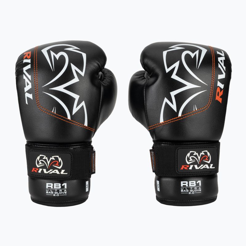 Рукавиці боксерські Rival RB1 Ultra Bag 2.0 black 2