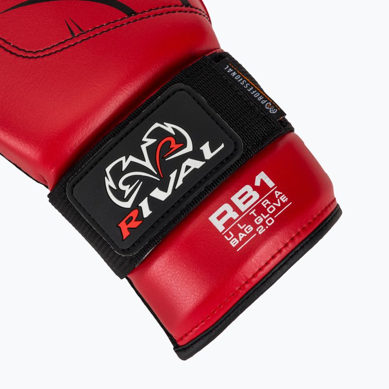 Рукавиці боксерські Rival RB1 Ultra Bag 2.0 red 6
