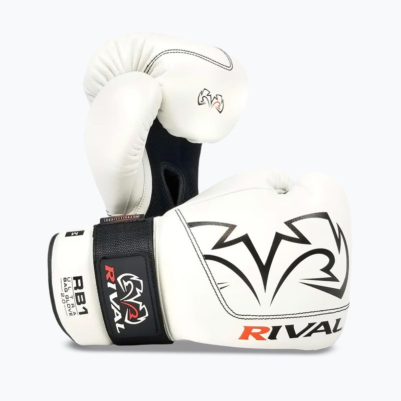 Боксерські рукавиці Rival RB1 Ultra Bag 2.0 white