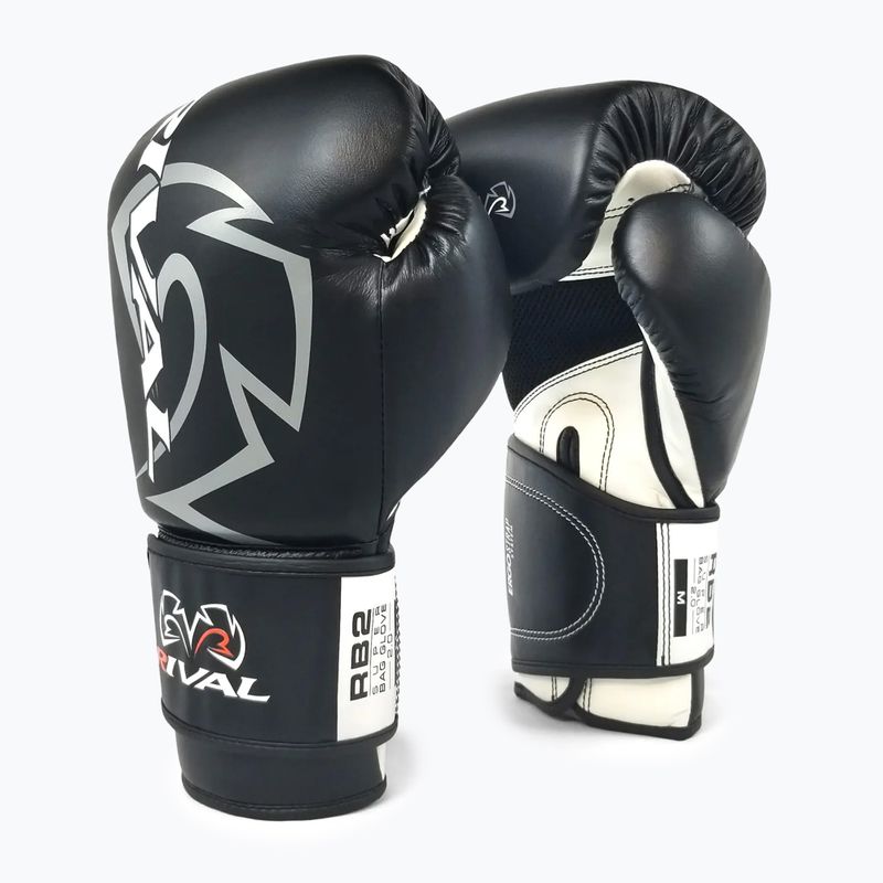 Рукавички боксерські MMA Rival RB1 Ultra Bag 2.0 чорні RB2-2.0-BLACK-M 2
