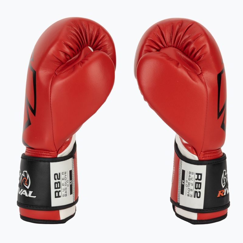 Рукавиці боксерські MMA Rival RB2 Super Bag 2.0 red 4