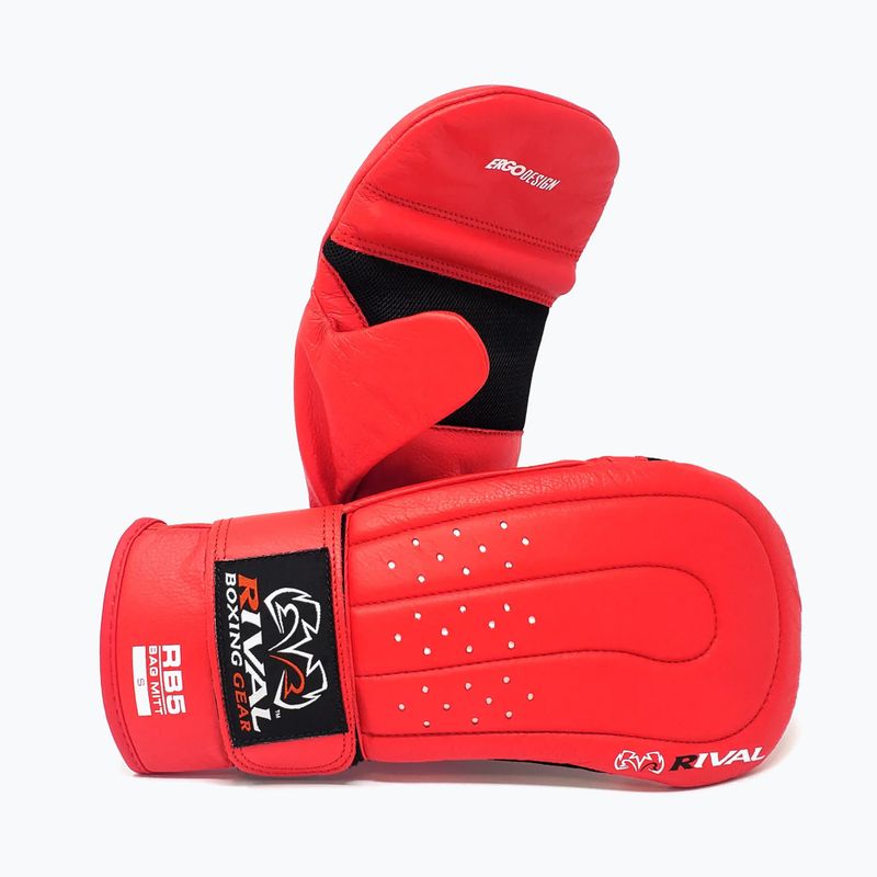 Рукавиці боксерські Rival RB5 Bag Mitts red 2