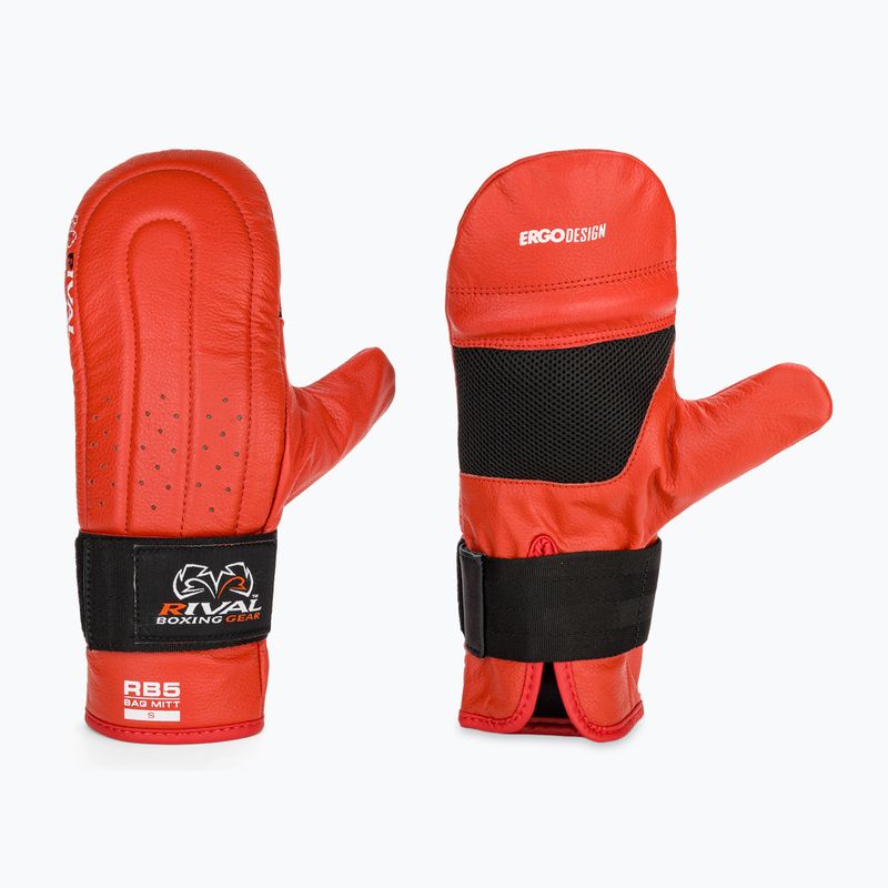 Рукавиці боксерські Rival RB5 Bag Mitts red
