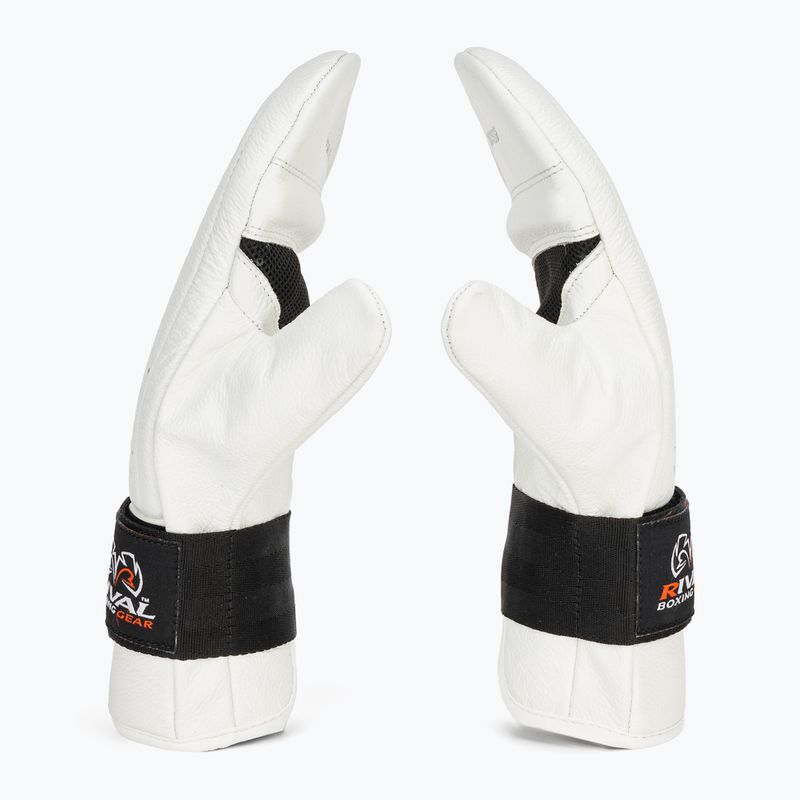 Рукавиці боксерські Rival RB5 Bag Mitts white 4