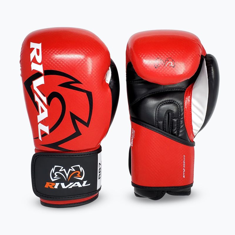 Рукавиці боксерські Rival RB7 Fitness Plus Bag red/black
