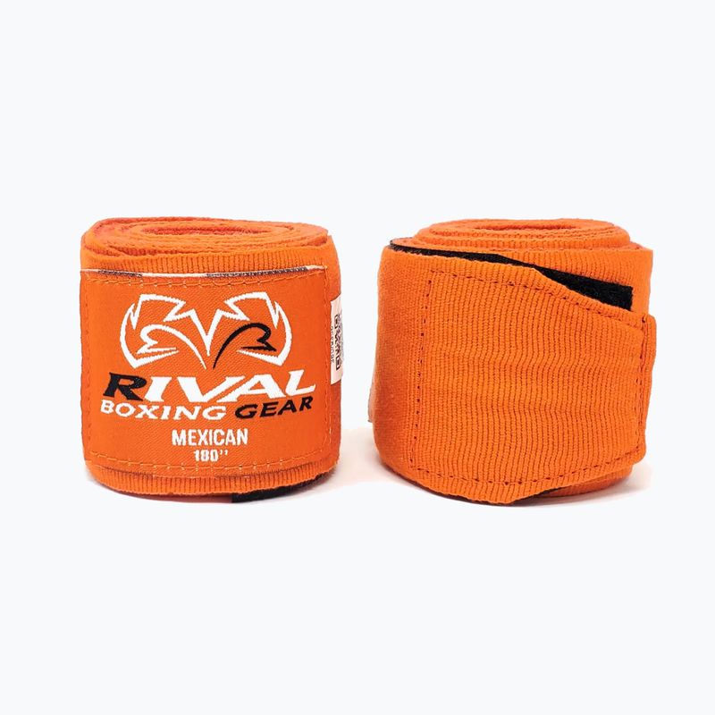 Бинти боксерські Rival Mexican Handwraps 180 см orange