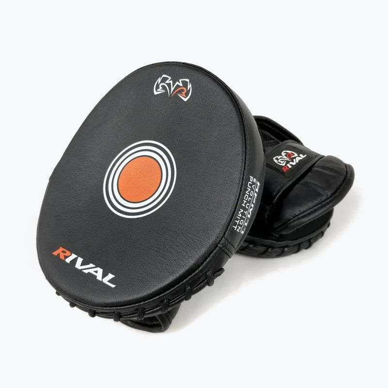 Лапи для тренувань тренерські Rival RPM11 Evolution Punch Mitts black 4