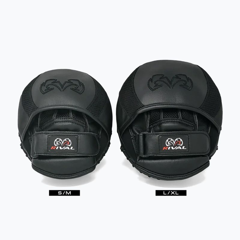 Лапи для тренувань тренерські Rival RPM11 Evolution Punch Mitts black 5