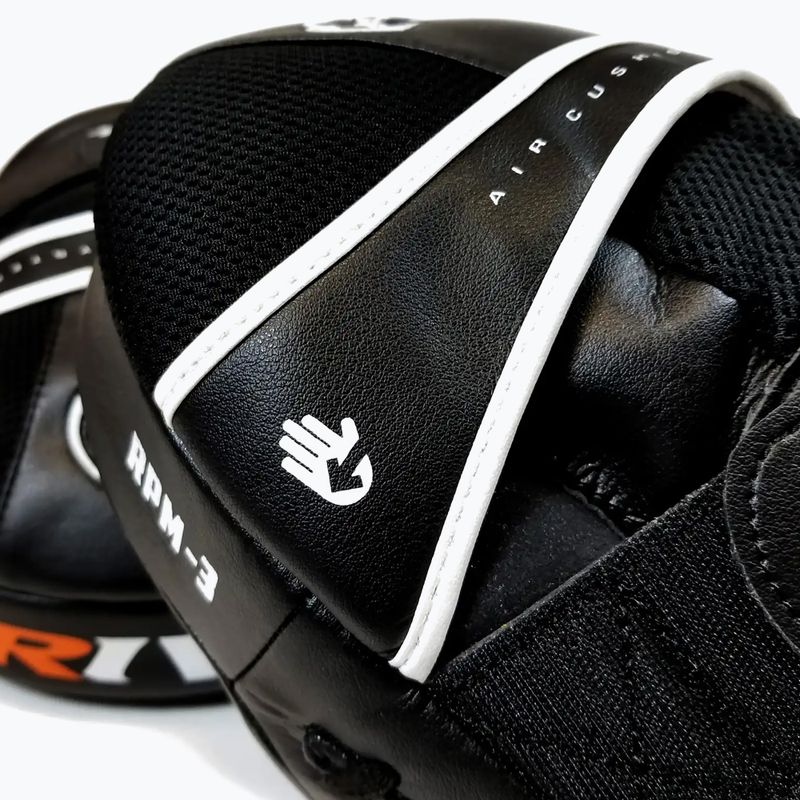 Лапи для тренувань тренерські Rival RPM3 Air Punch Mitts 2.0 black 3