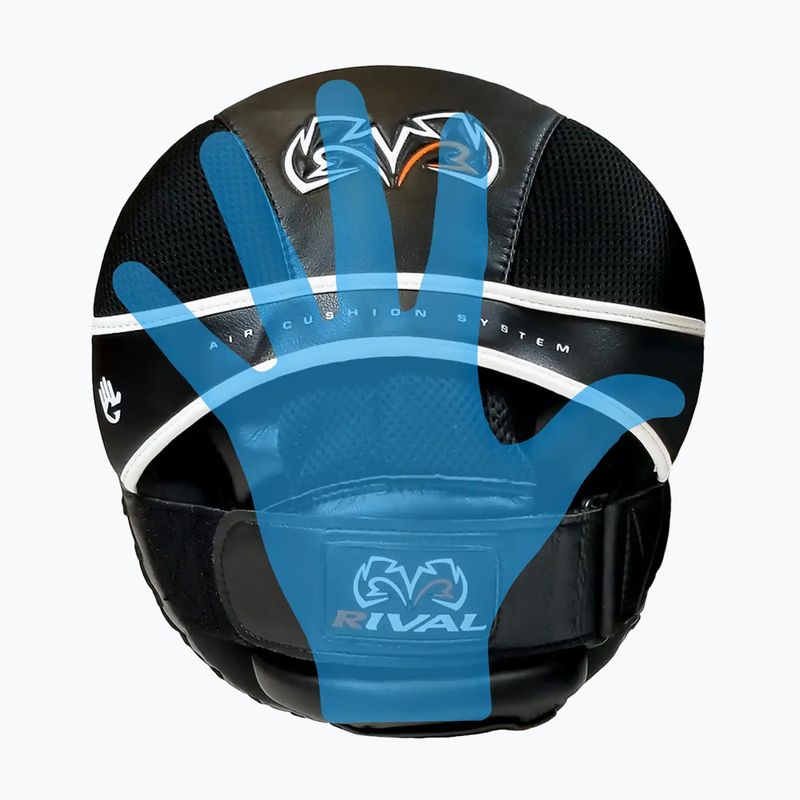 Лапи для тренувань тренерські Rival RPM3 Air Punch Mitts 2.0 black 6
