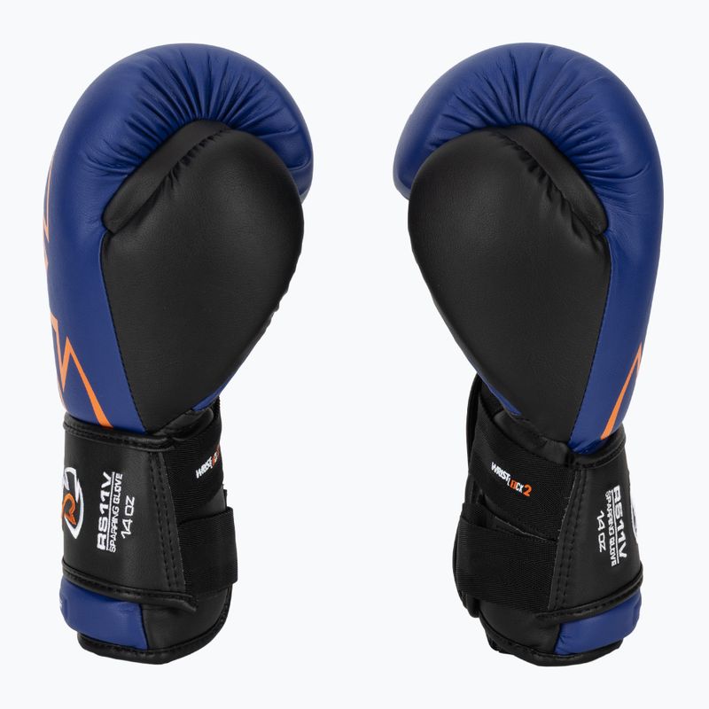 Рукавиці боксерські Rival RS11V Professional blue 4