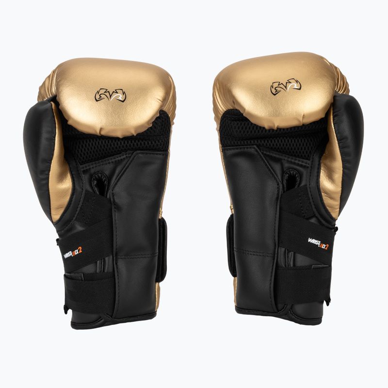 Рукавиці боксерські Rival RS11V Evolution gold 3