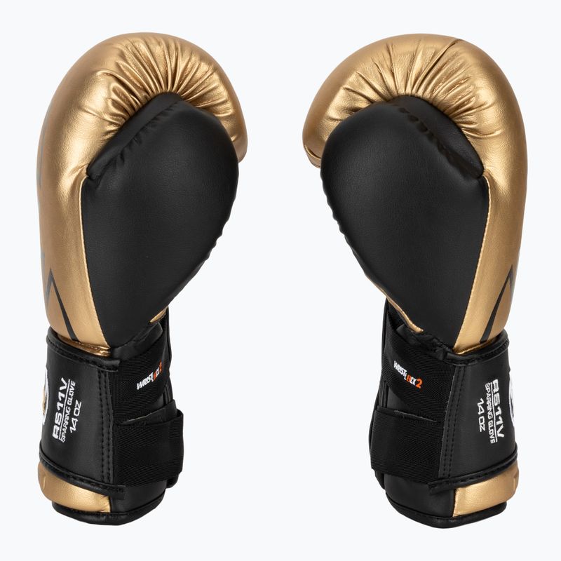 Рукавиці боксерські Rival RS11V Evolution gold 4