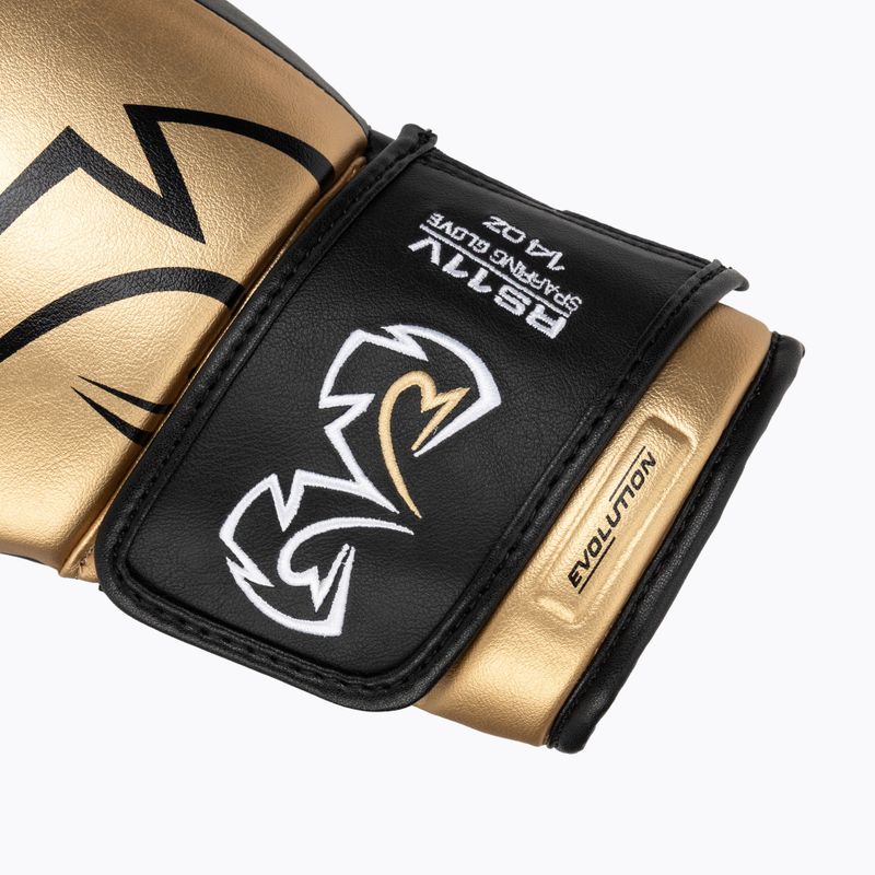 Рукавиці боксерські Rival RS11V Evolution gold 6