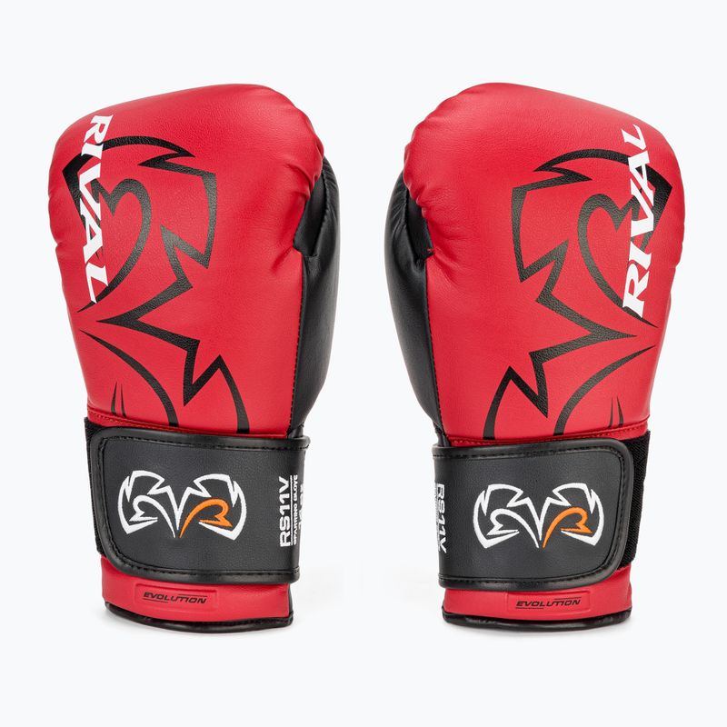 Рукавиці боксерські Rival RS11V Professional red 2