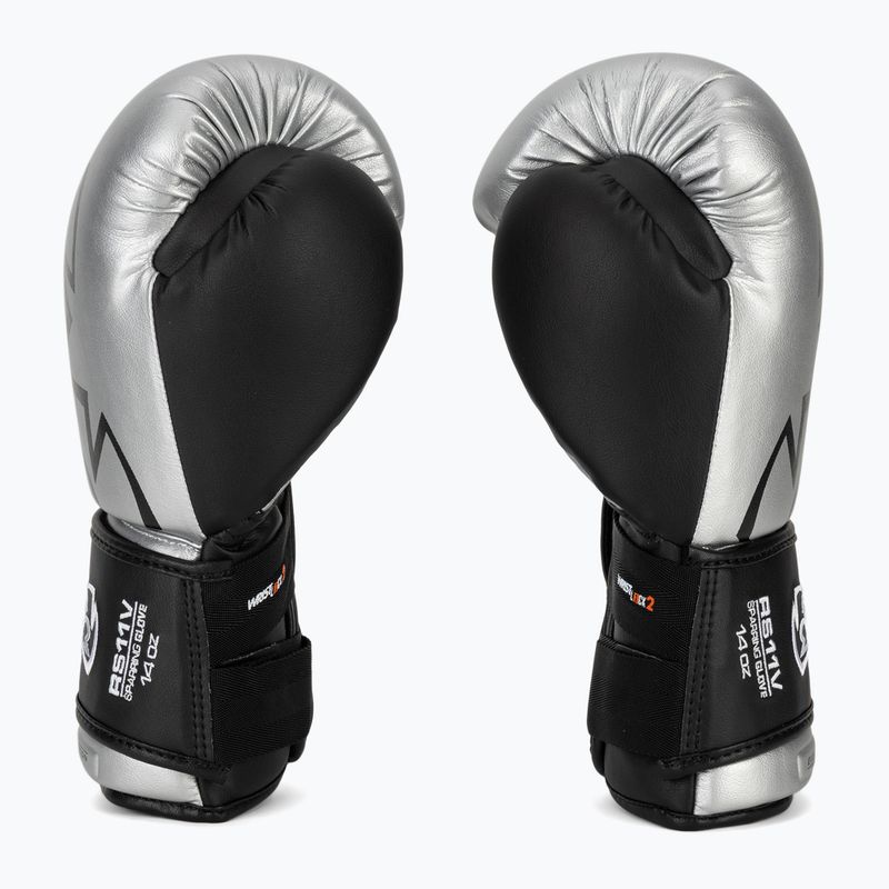 Рукавиці боксерські Rival RS11V Professional silver 4