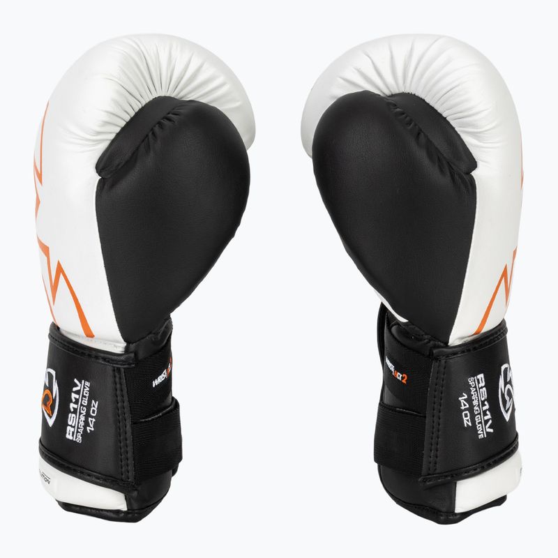 Рукавиці боксерські Rival RS11V Professional white 4
