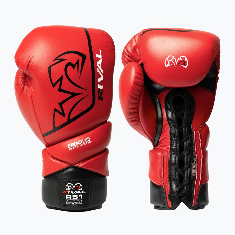 Боксерські рукавички Rival RS1 Ultra Sparring 2.0 red