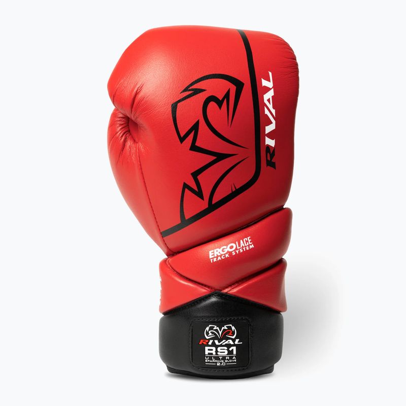 Рукавиці боксерські Rival RS1 Ultra Sparring 2.0 red 3