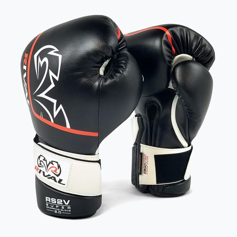 Рукавиці боксерські Rival Super Sparring 2.0 black 6