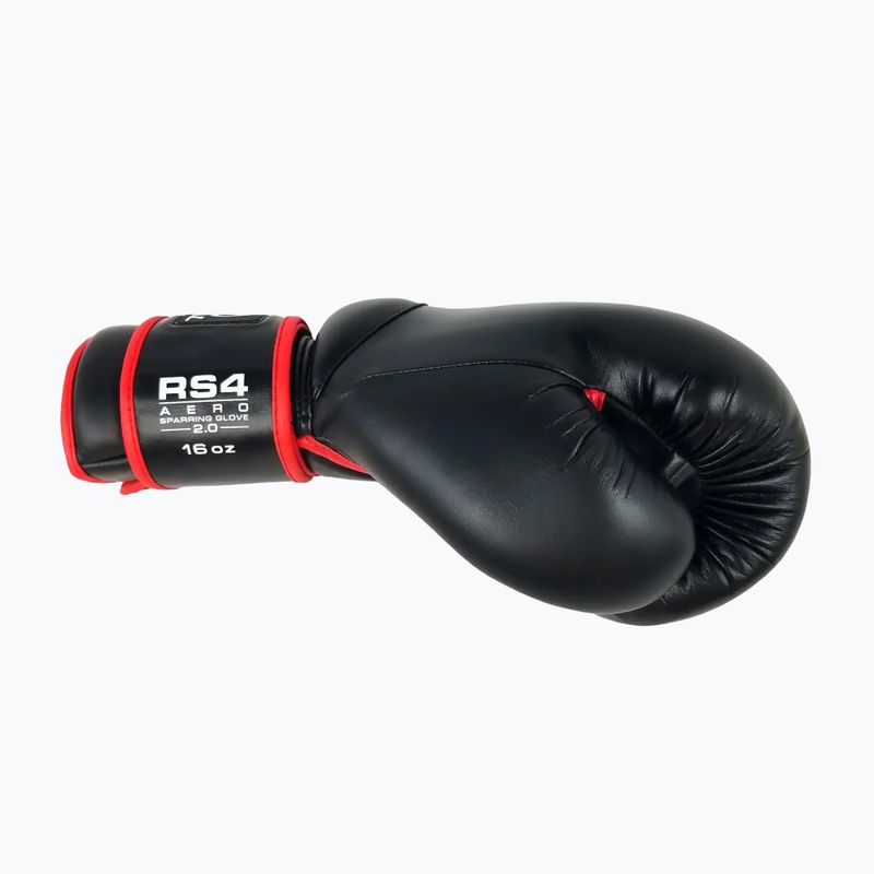 Рукавиці боксерські Rival RS4 Aero Sparring Gloves 2.0 black 4