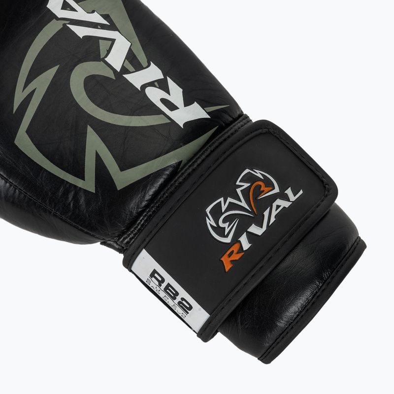 Рукавиці боксерські Rival RB2 Super Bag 2.0 black 6