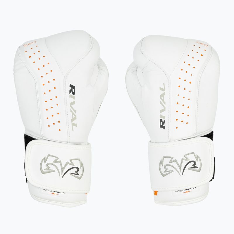 Рукавиці боксерські Rival RB10 Intelli-Shock Bag white 2