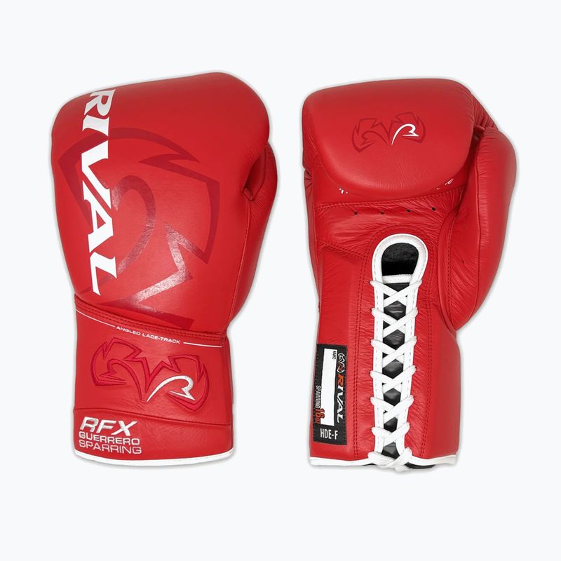 Рукавиці боксерські Rival RFX-Guerrero Sparring-HDE-F red