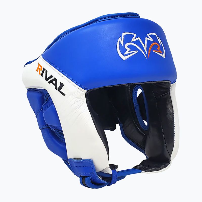 Шолом боксерський Rival Amateur Competition Headgear blue/white 6