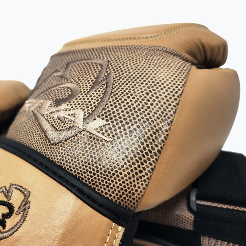 Рукавиці боксерські Rival RFX-Guerrero Intelli-Shock Bag Snake Skin Edition beige 4