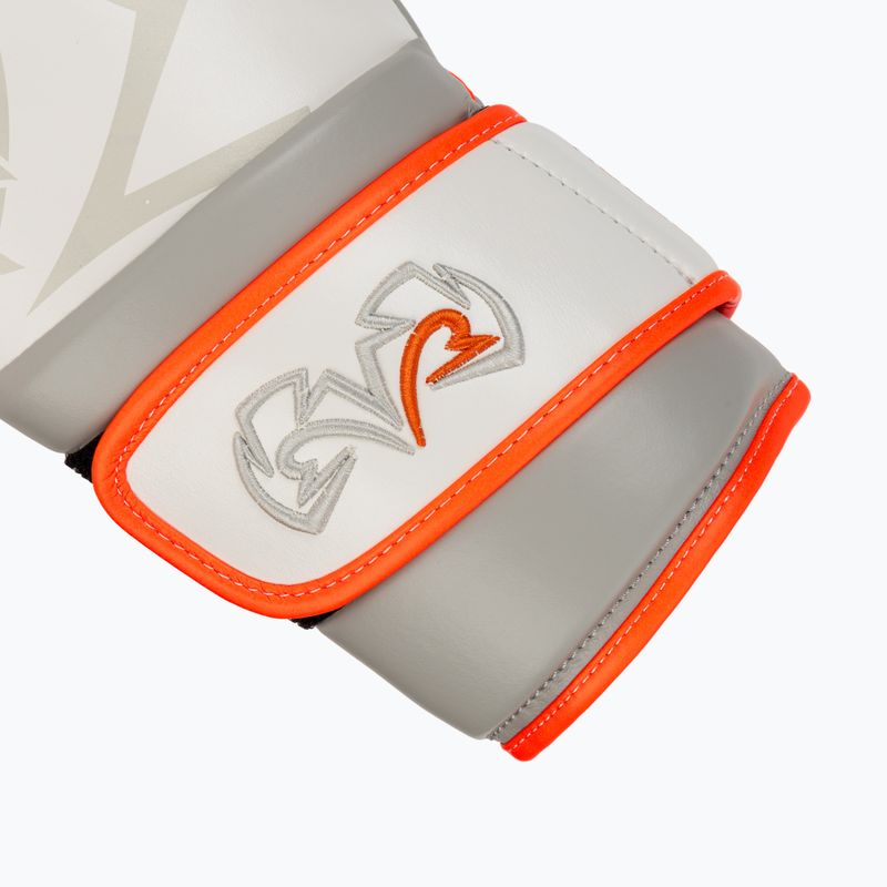 Рукавиці боксерські Rival Impulse Sparring Gloves Gants white/orange 6