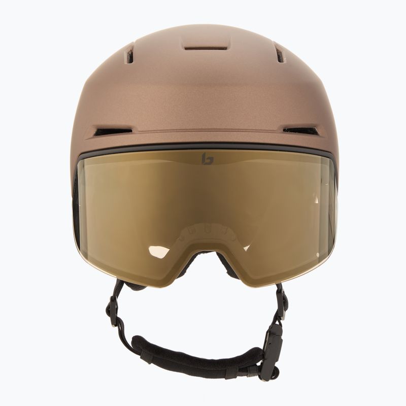 Шолом гірськолижний Bollé X-Fusion tungsten black matte/photochromic gold 2