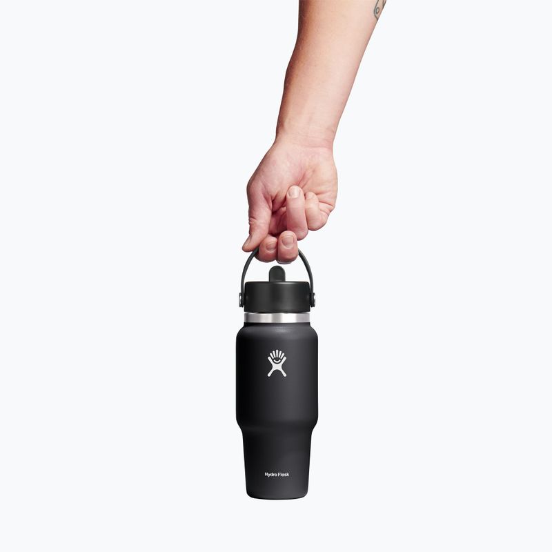 Пляшка термічна Hydro Flask Wide Flex Travel 710 мл black 3