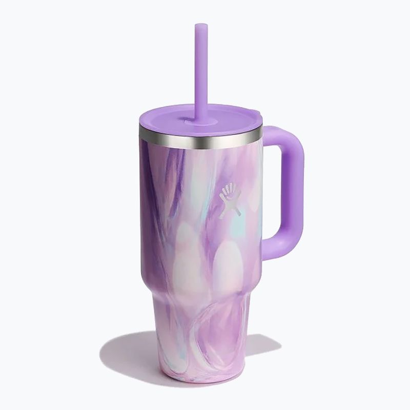 Кружка термічна Hydro Flask Travel Tumbler Jelly 945 мл purple swirl 2