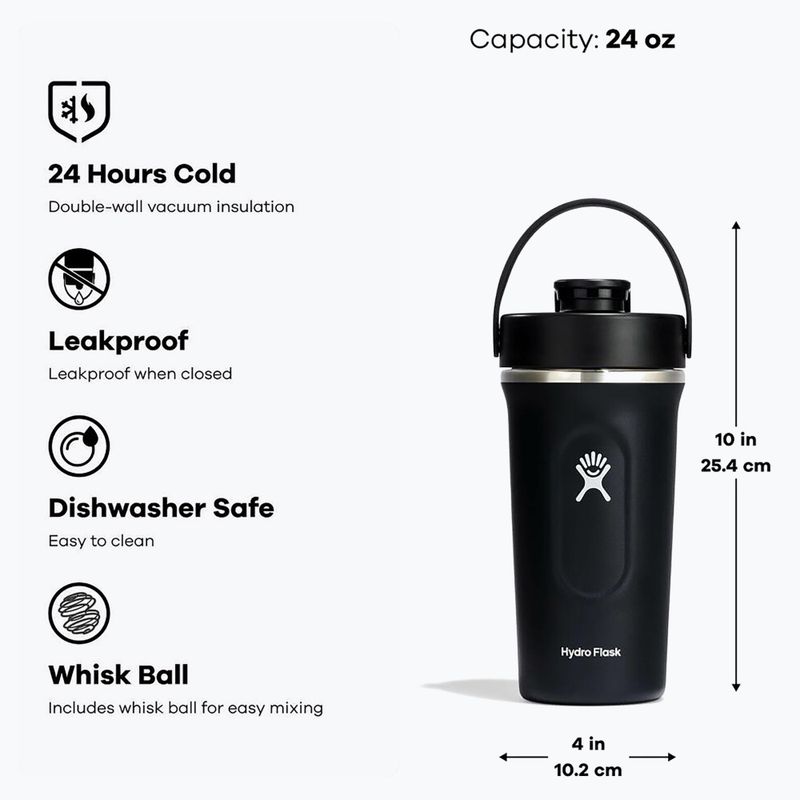 Шейкер Hydro Flask Insulated Шейкер 710 мл black 5