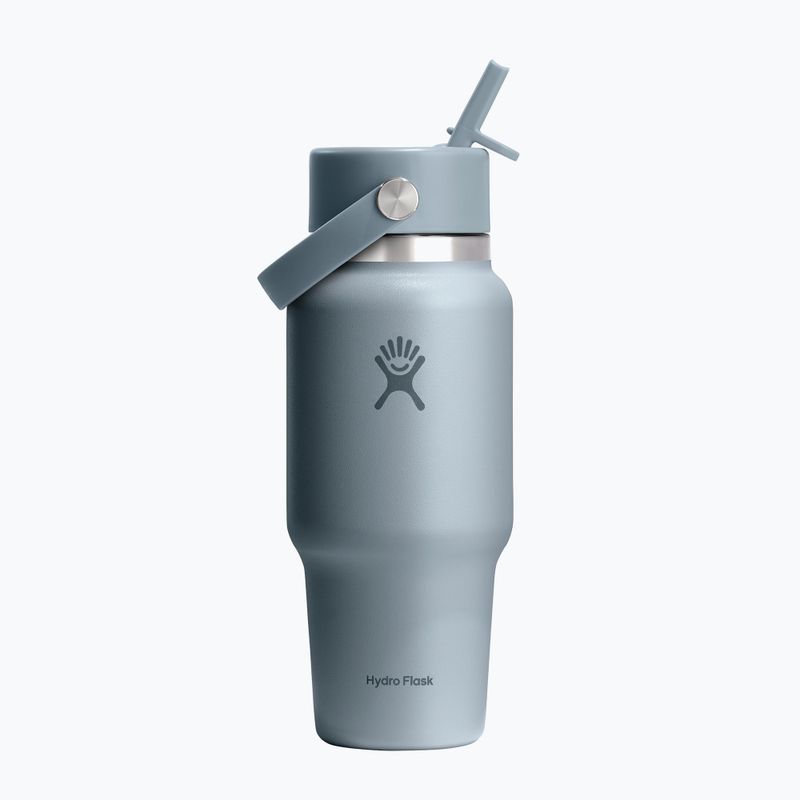 Термопляшка Hydro Flask Wide Flex Straw Travel 621 мл shale grey
