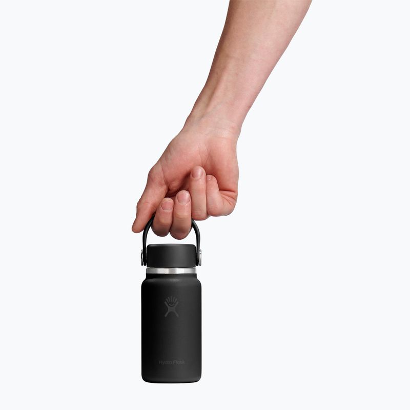 Термопляшка Hydro Flask Micro Hydro 200 мл black 4