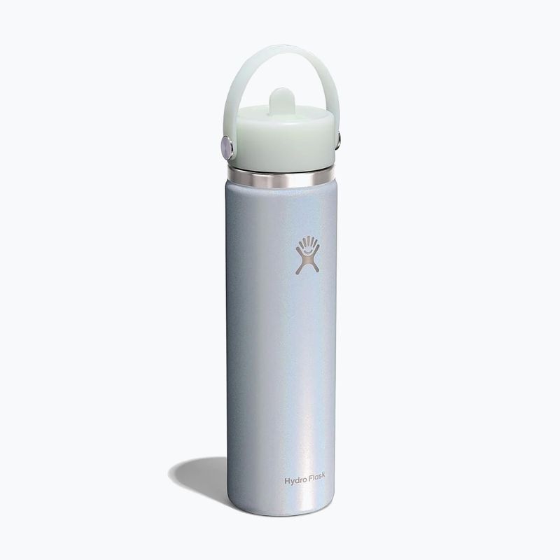 Термопляшка Hydro Flask Wide Mouth with Flex Straw Cap 710 мл glimmer blue 2