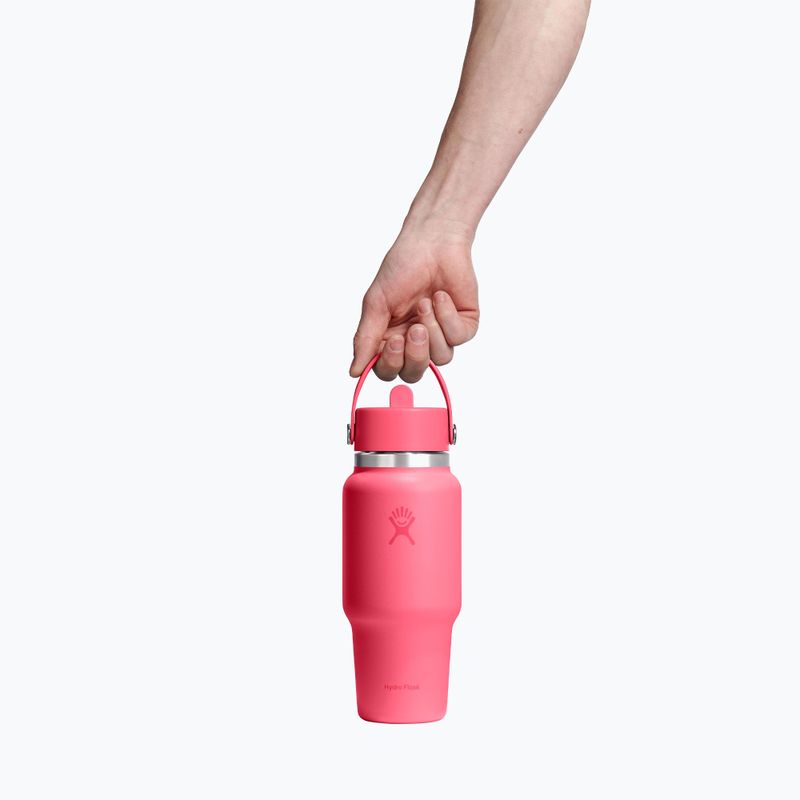Термопляшка Hydro Flask Wide Flex Straw Travel 621 мл popstar pink 3