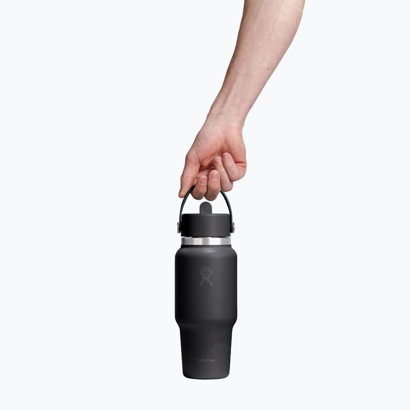 Термопляшка Hydro Flask Wide Flex Straw Travel 621 мл black 3