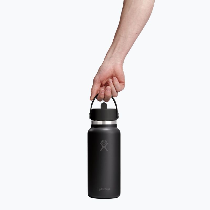 Термопляшка Hydro Flask Wide Flex Straw 946 мл black 3