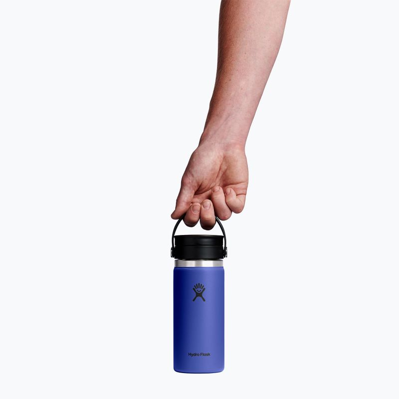 Термопляшка Hydro Flask Wide Flex Sip 473 мл capri blue 3