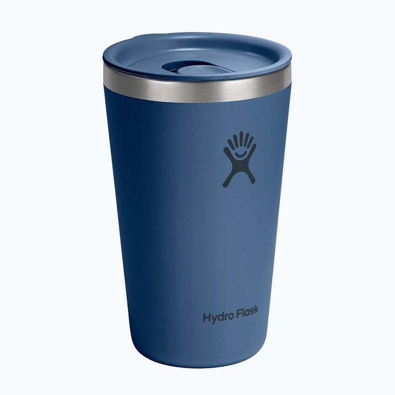 Термокружка Hydro Flask All Around Tumbler Press-In LID 470 мл harbor blue 2